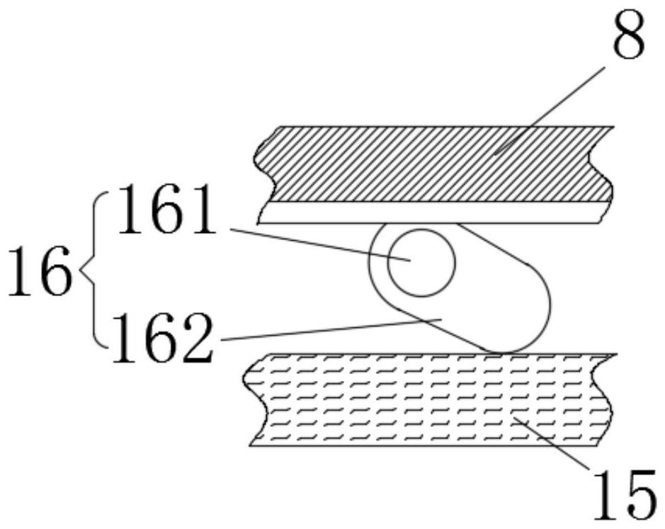 New energy automobile battery placement seat capable of being automatically adjusted according to use conditions