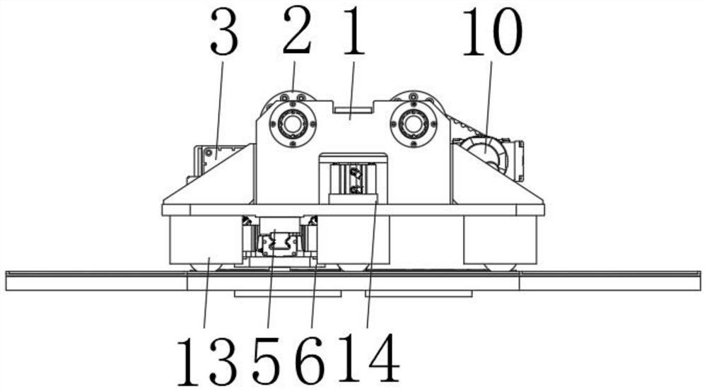 Novel floating disc for testing truck position indicator