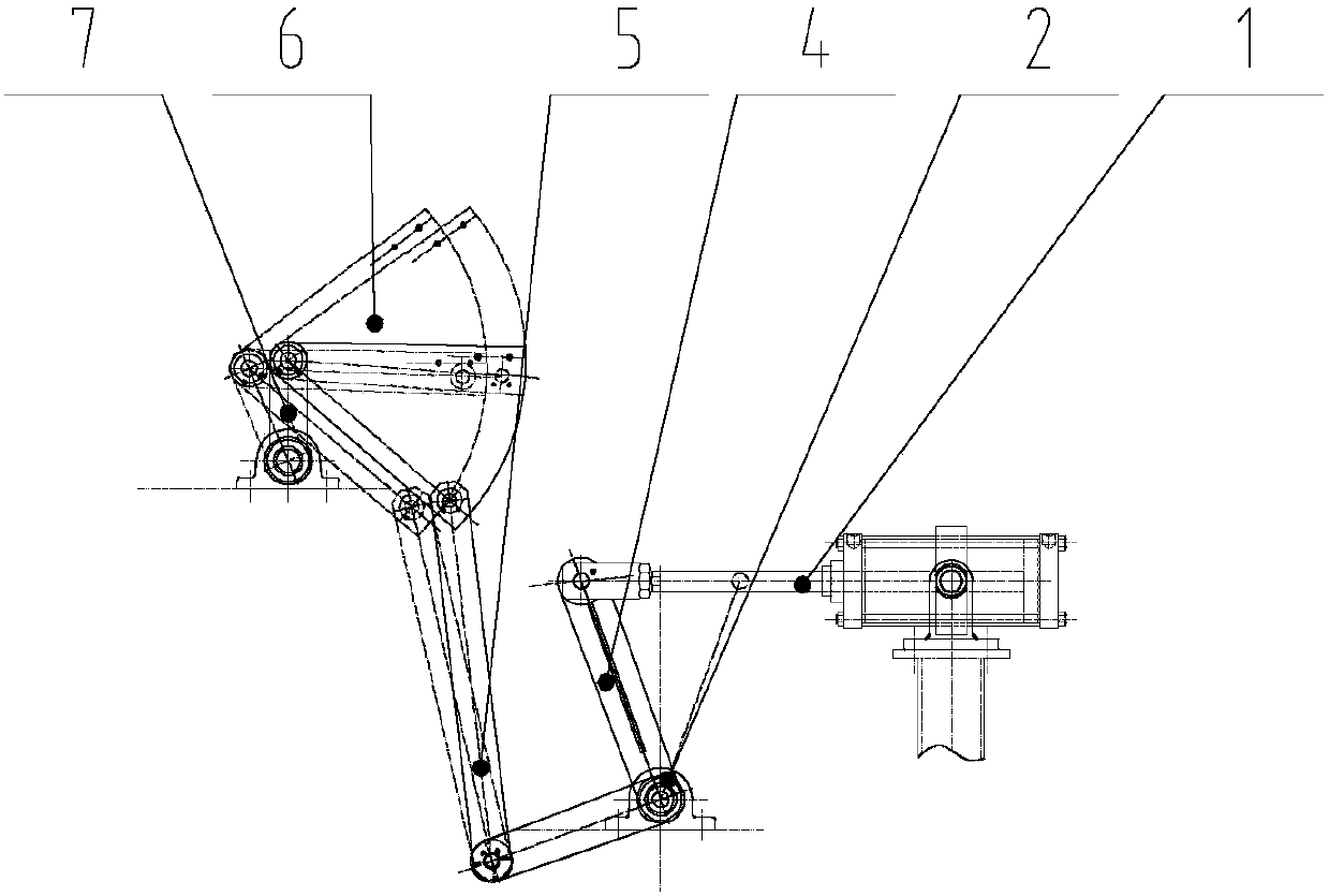 Adjustable material stirring device