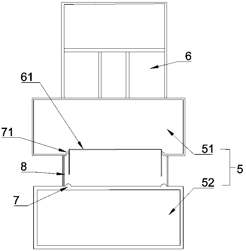 Novel drainage board structure based on quick-mounting lateral drainage body on traditional drainage board, and construction method for novel drainage board structure