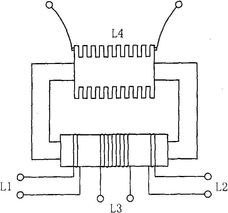 Neon-light electronic transformer