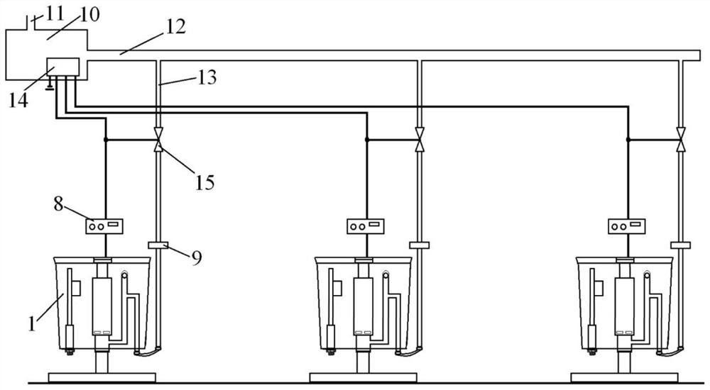 Deodorization combined device for public washroom