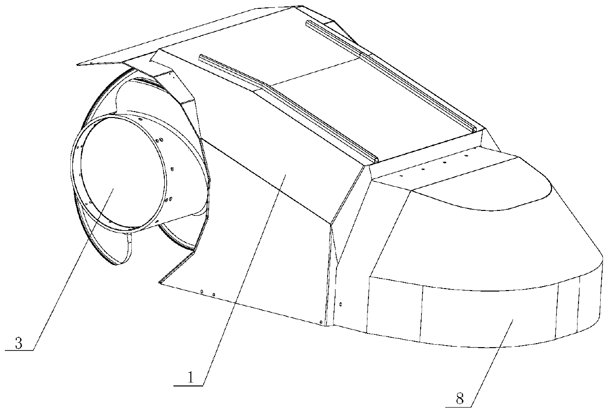 Ruminant animal feeding feed pushing robot and use method thereof