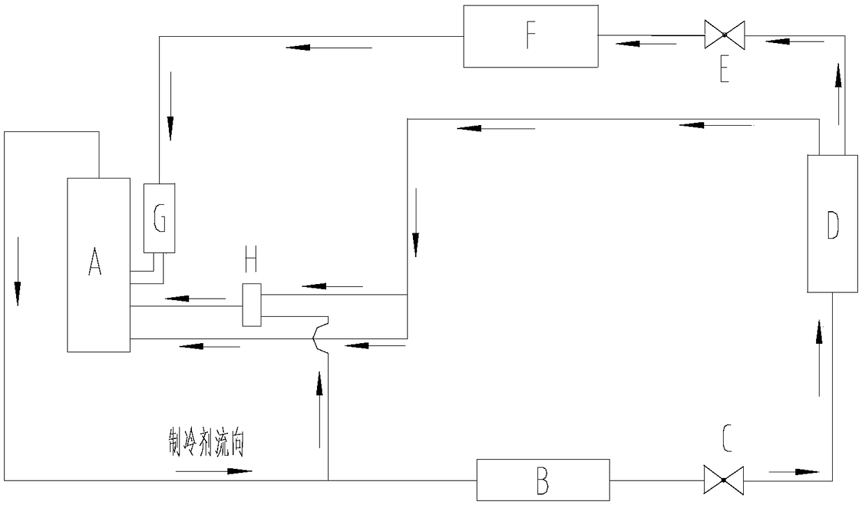 Variable capacity compressor and air conditioning system thereof