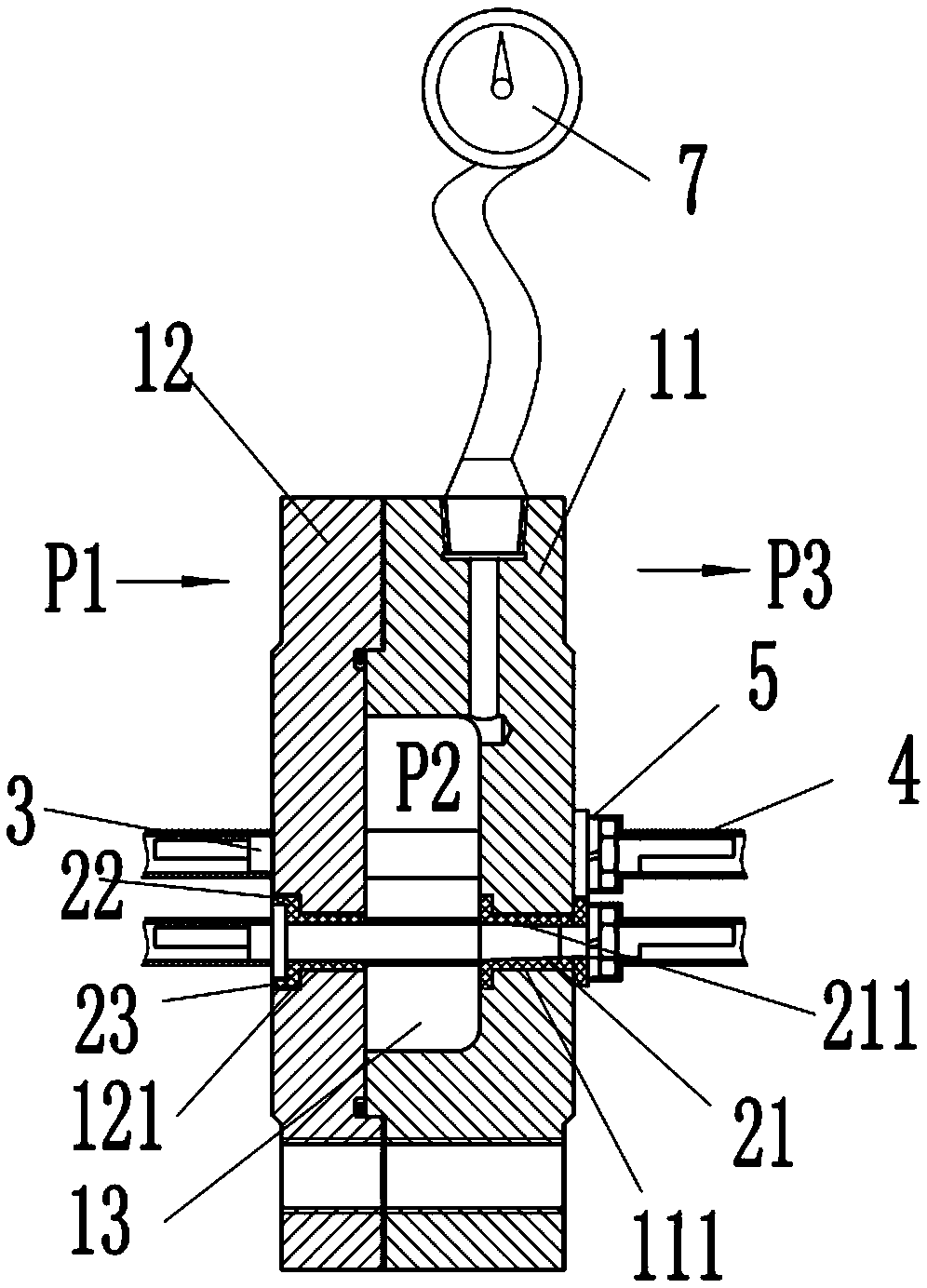 Low-temperature cable outgoing line connector