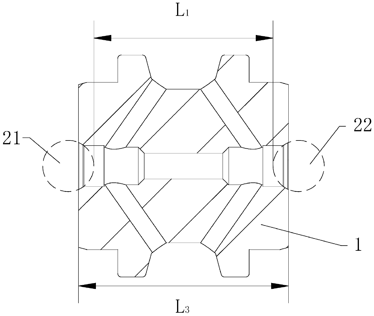 Ball sealing structure and hydraulic valve