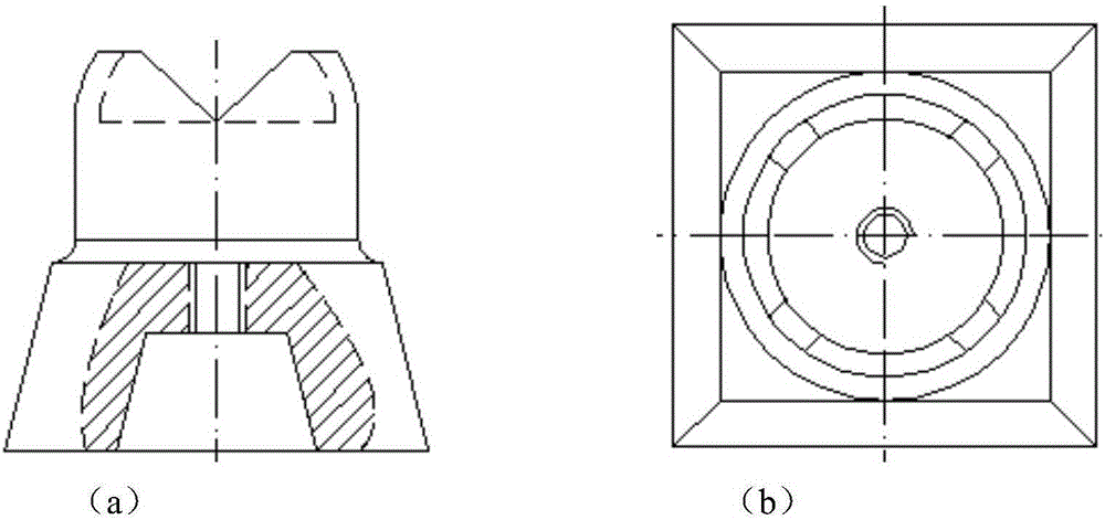 Energy dissipation property testing device of bolting connection part, testing method and molding method