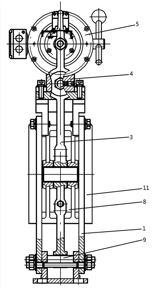 Binary synchronization electromagnetic block brake of gantry