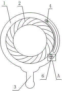 Floor lifting horizontal bit gauge