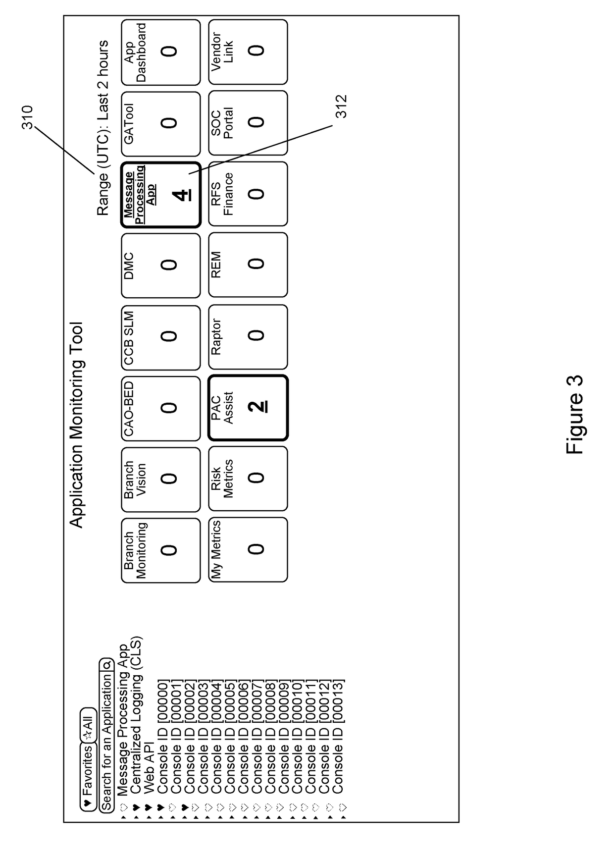 System and method for implementing an application monitoring tool