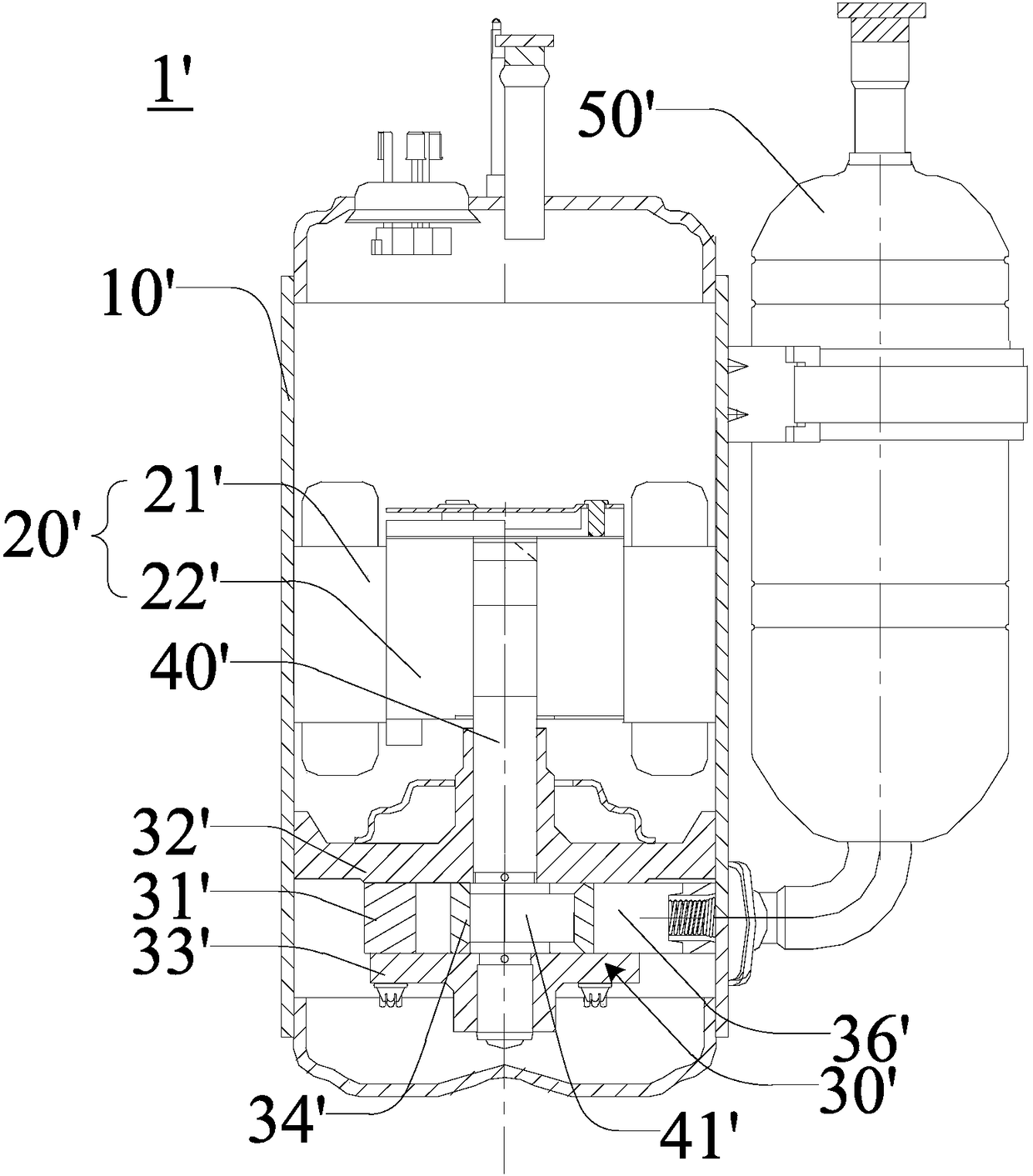 Compressor and air conditioning system