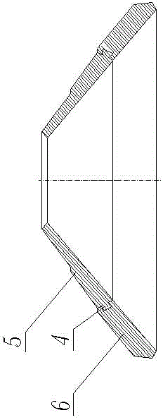 Double component rolling sand making cavity assembly for cone sand making machine and manufacturing method