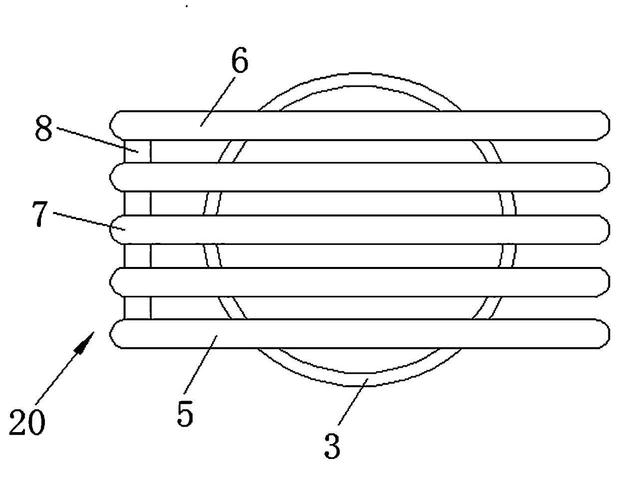 Energy-saving electric vehicle safety lamp