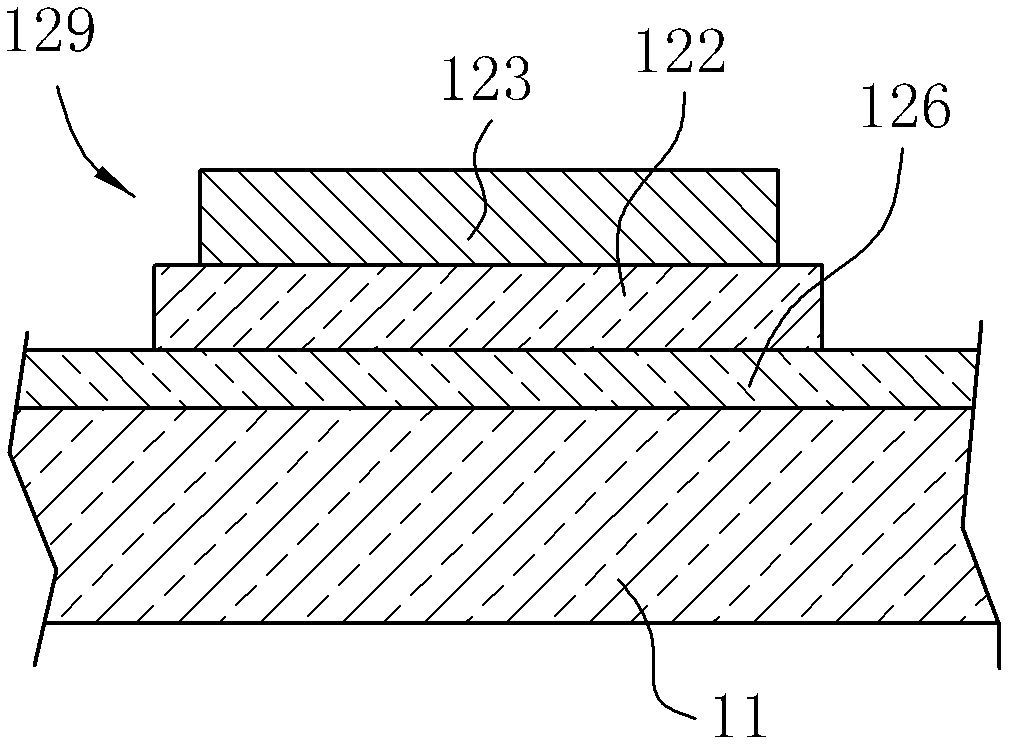 Touch-type inductive device and conductive electrode structure