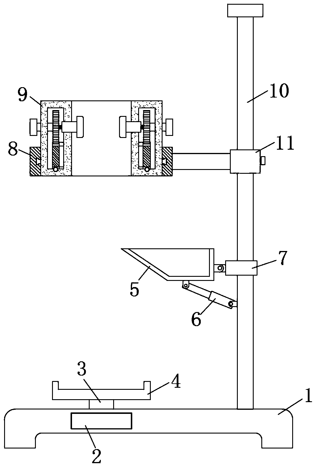 Long-pole plant planting device