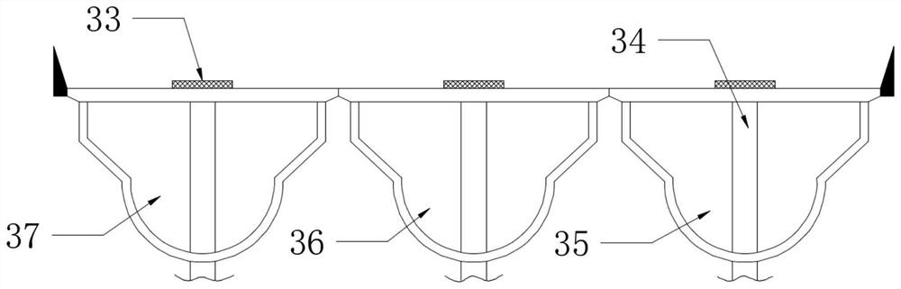 Antistatic polymer sheet machining raw material cleaning device