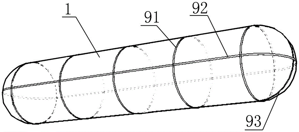 Mooring space structure system and method for designing same