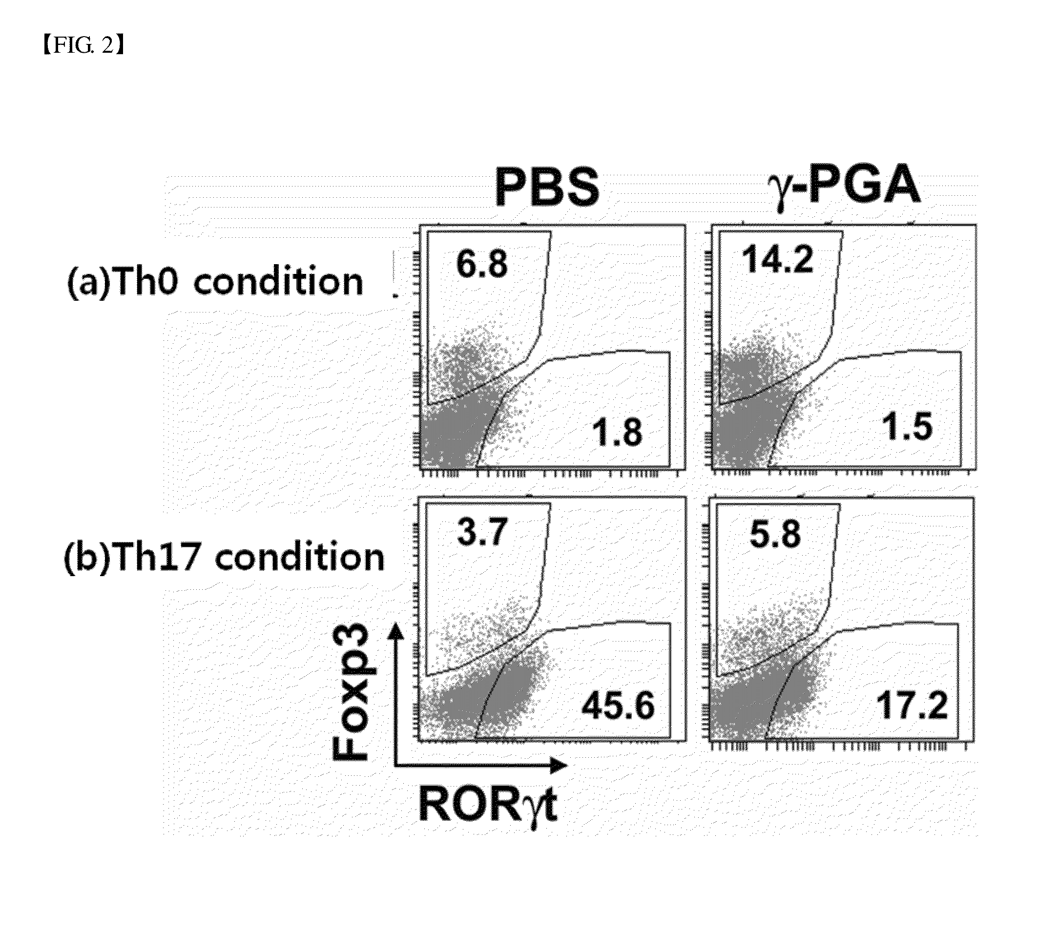 Pharmaceutical composition for preventing or treating th17-mediated disease comprising poly-gamma-glutamic acid