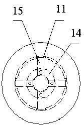 Oil and gas adsorption tower packing sampling device and sampling method