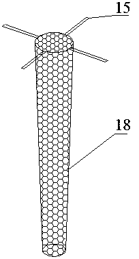 Oil and gas adsorption tower packing sampling device and sampling method