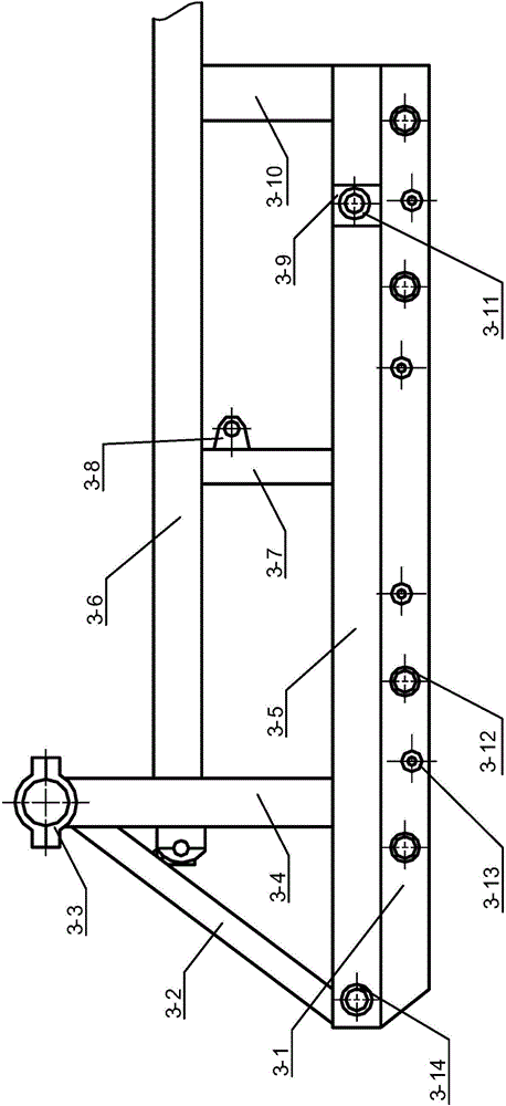 Deformation device of crawler belt running system