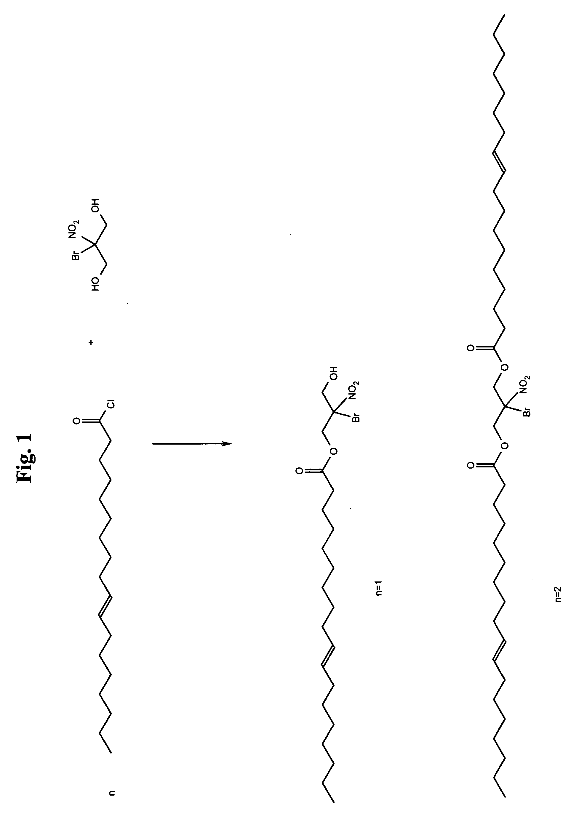 Method of producing esters with antimicrobial bioresistant and fungal resistant properties