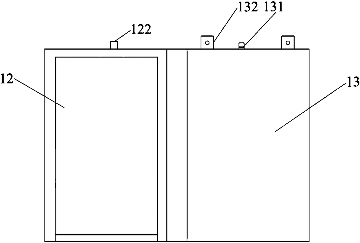 Electric appliance room of water heater and water heater