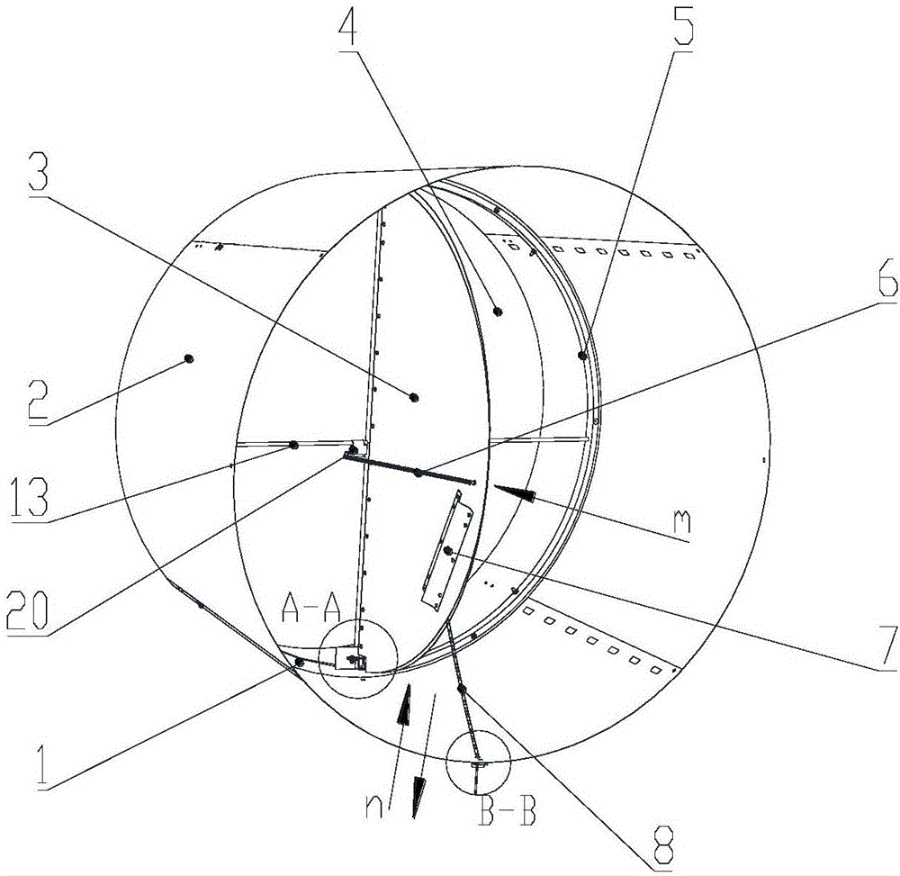 Butterfly door regulating device with self-adaption regulating function