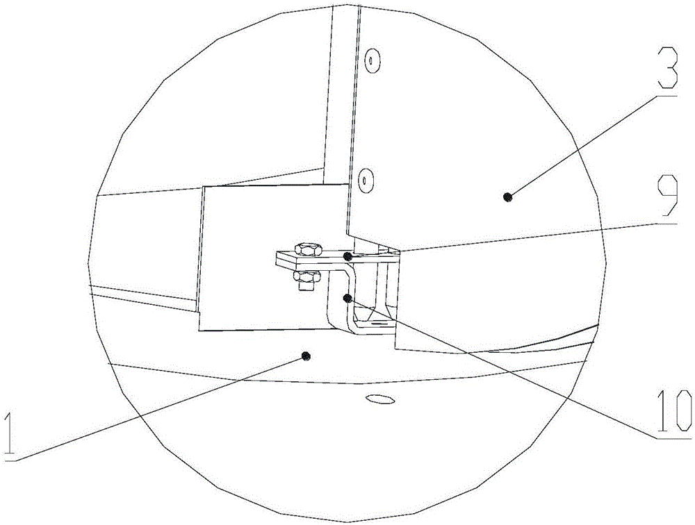 Butterfly door regulating device with self-adaption regulating function