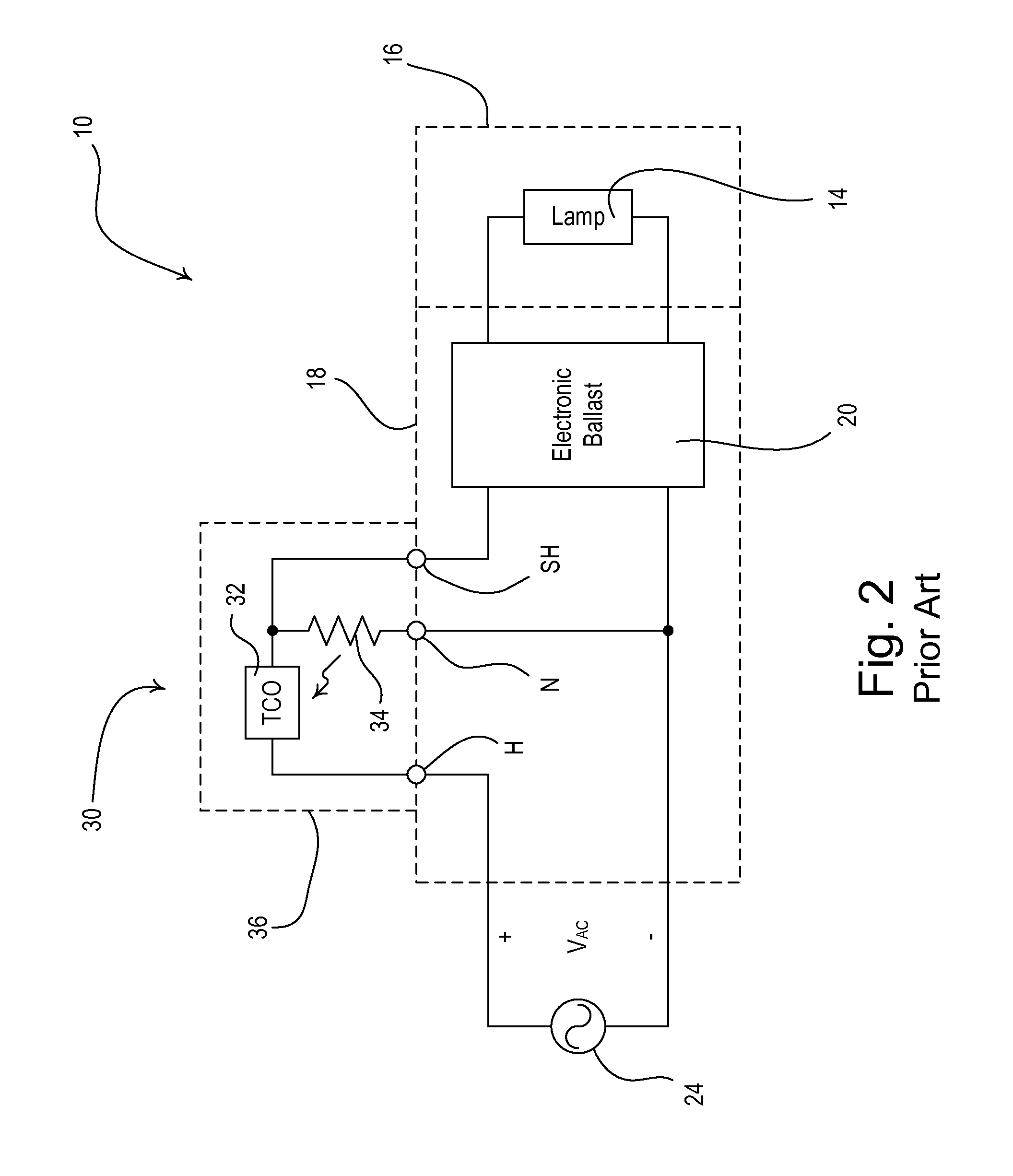 Universal-Voltage Self-Heating Thermal Detector