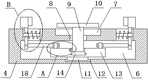 Automatic mechanical equipment lifting device