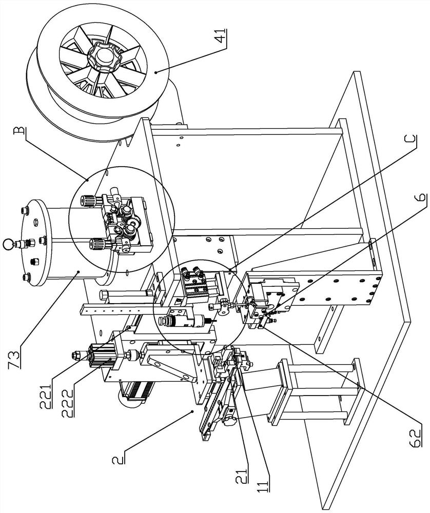 Alloy feeding device for milling cutter welding machine