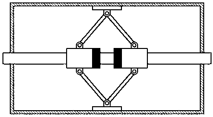 Rotating shaft braking device