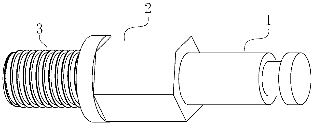 High-pressure micro-frog nozzle assembly special disassembling and assembling tool