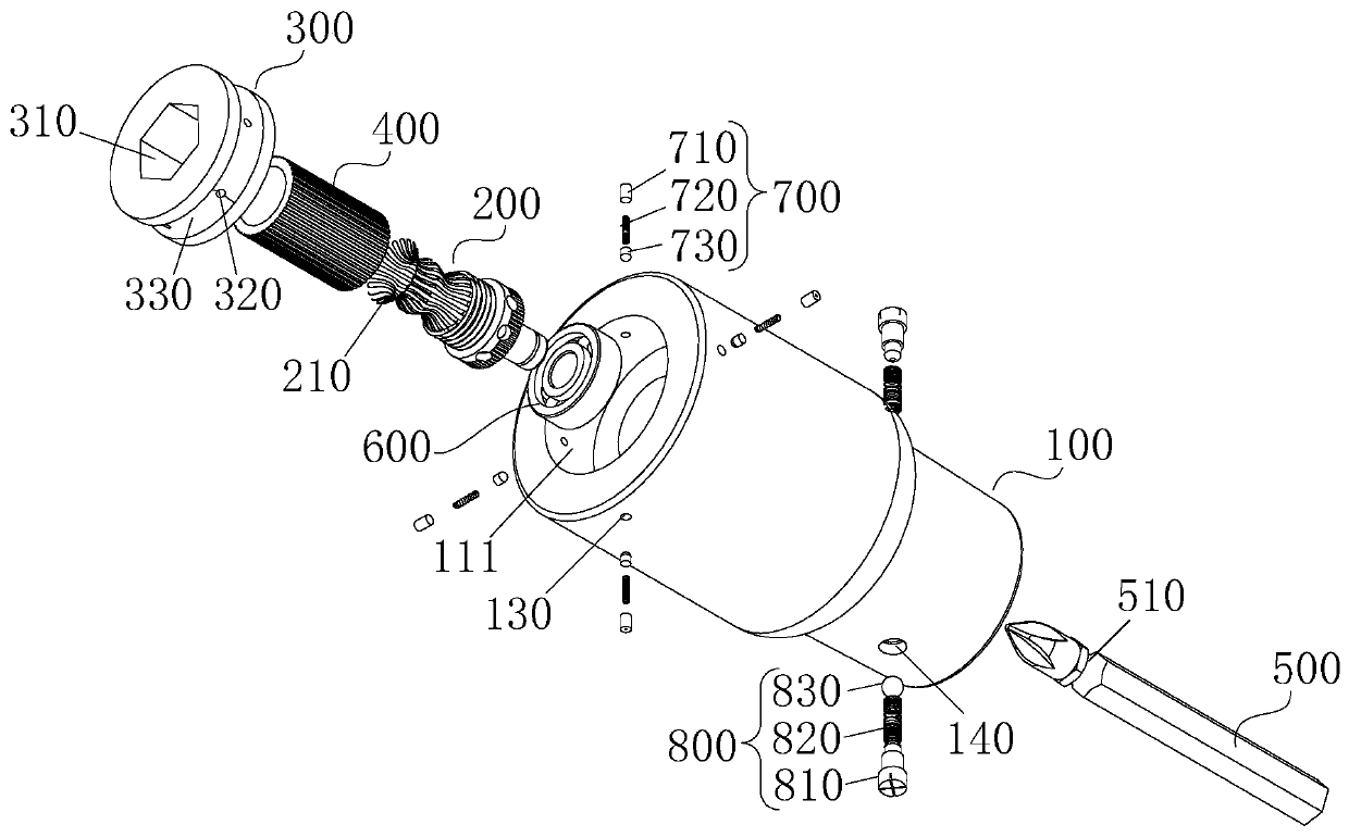 High-pressure micro-frog nozzle assembly special disassembling and assembling tool