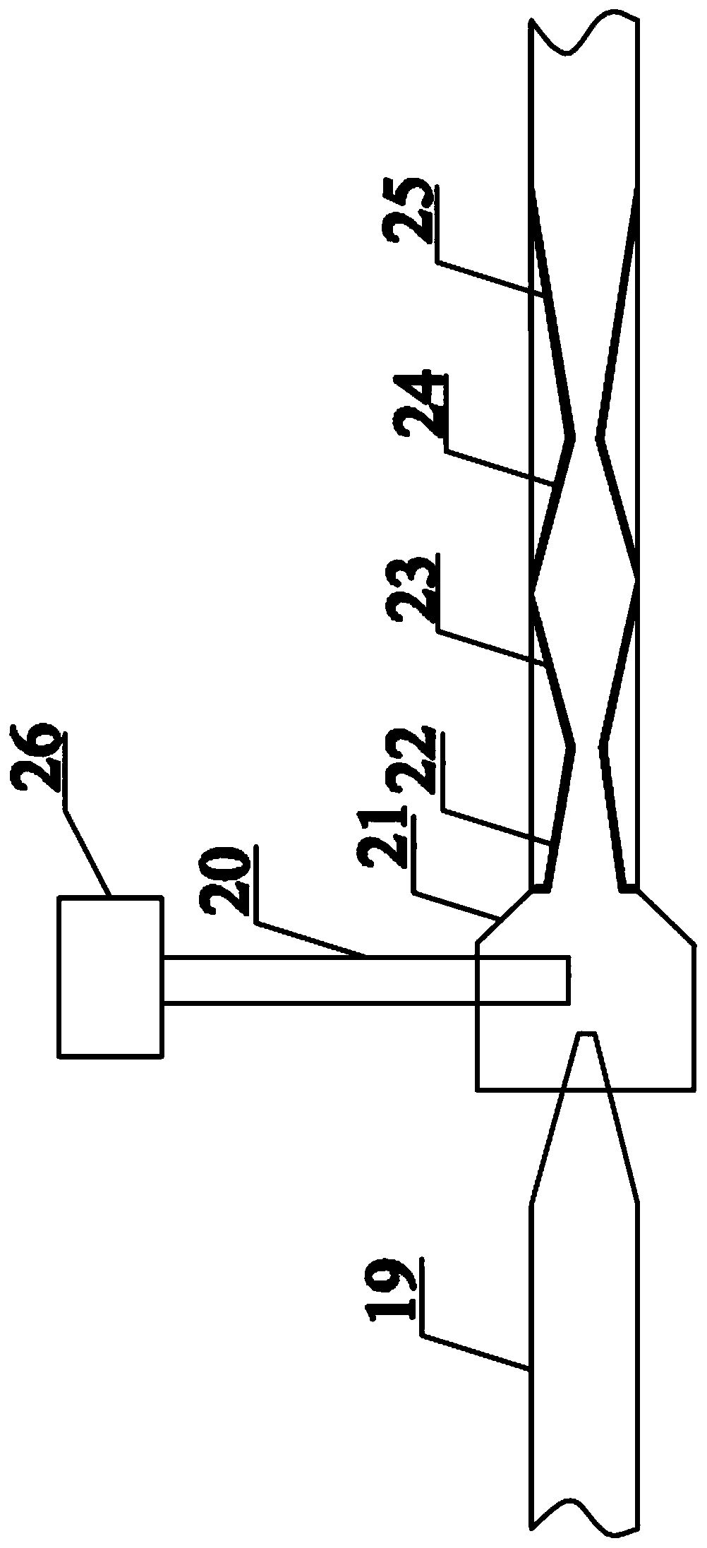 Air floatation sewage treatment device and method based on superoxide nano micro-bubbles