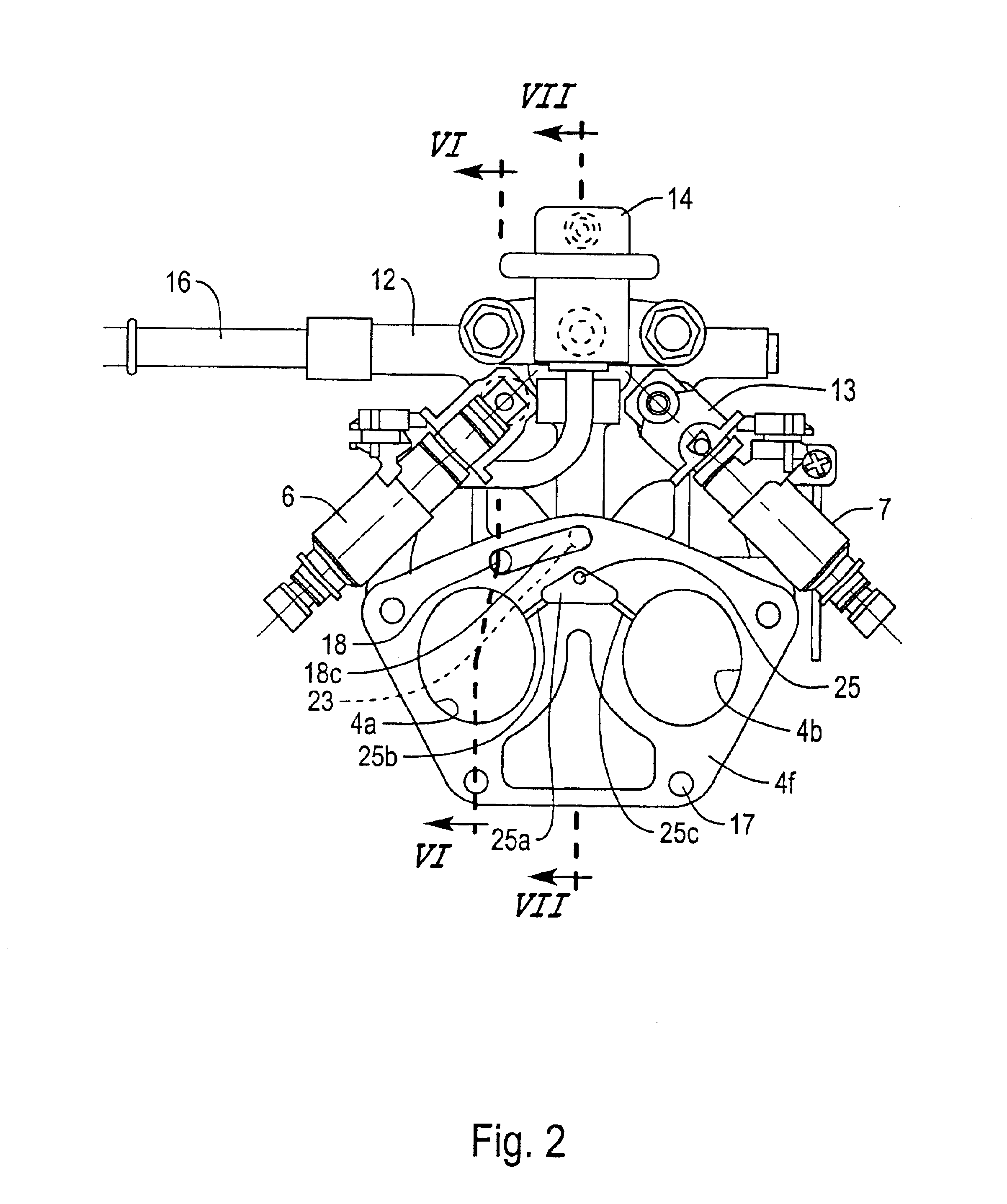 Multiple cylinder engine