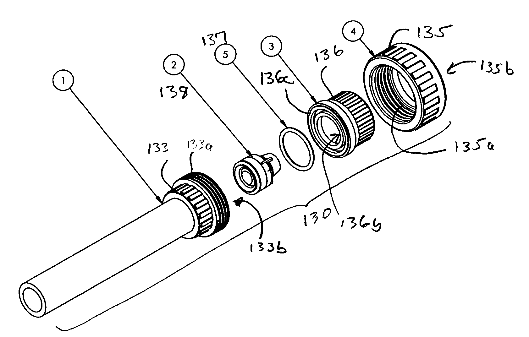 By-pass system for separating untreated water from treated water within a water treatment system