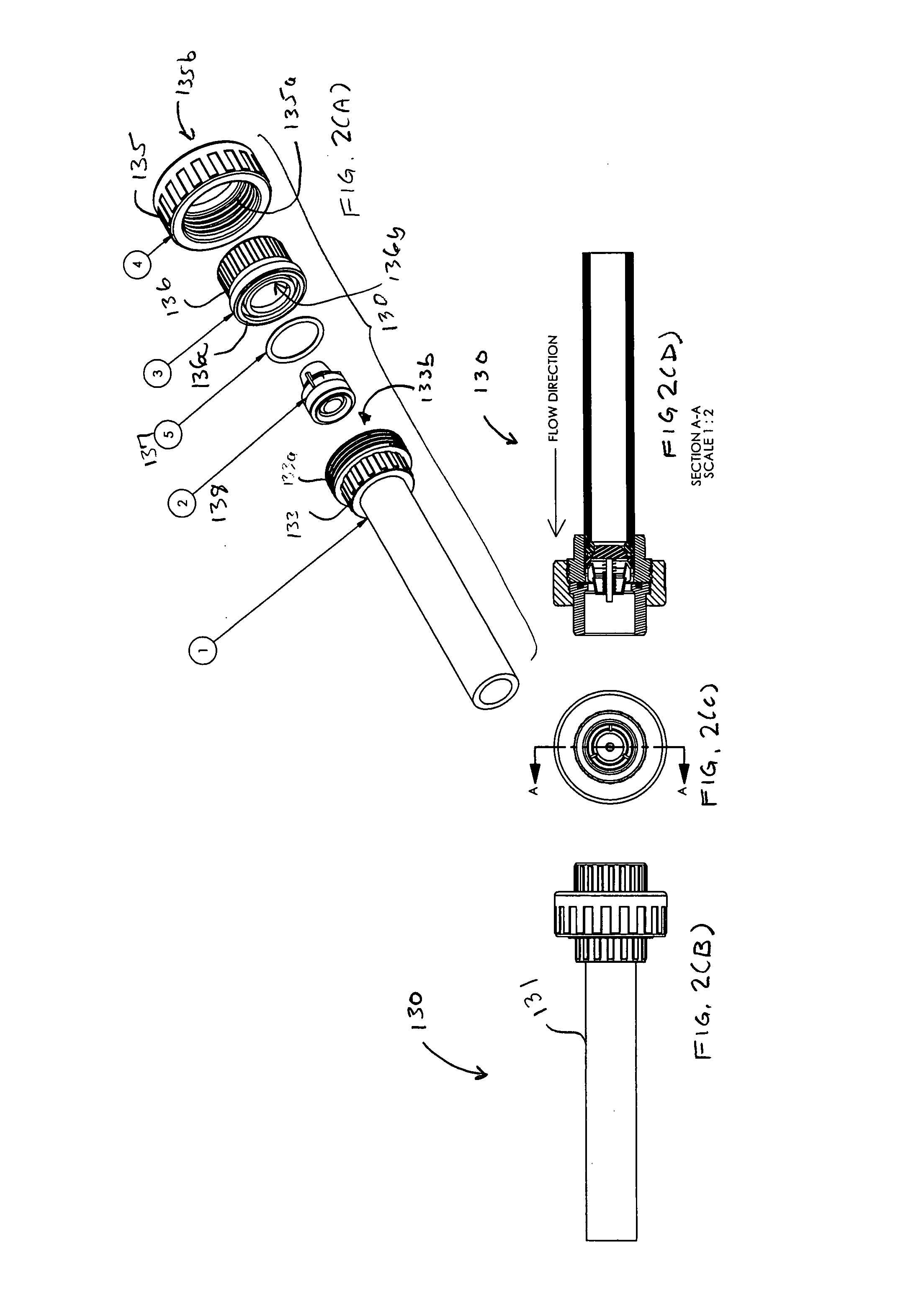 By-pass system for separating untreated water from treated water within a water treatment system