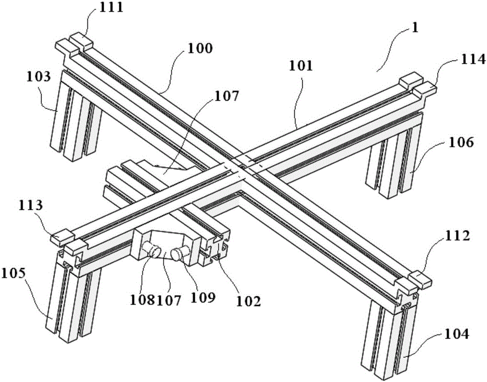 Metallographical test piece polishing clamp