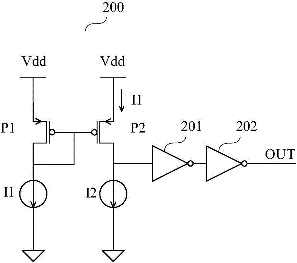 Current comparison circuit, memory and current comparison method