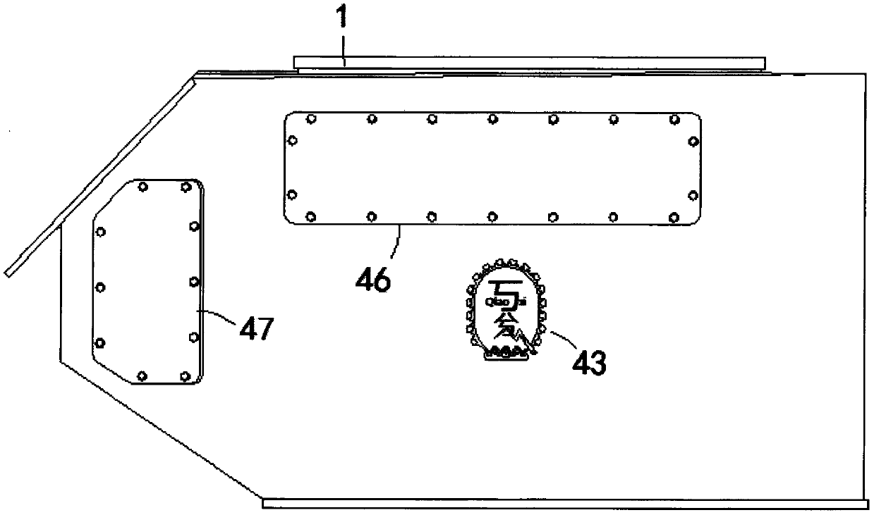 Zipper lining furnace tank