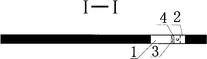 Separate type filling method of goaf