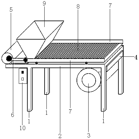 Medicinal material sorting machine