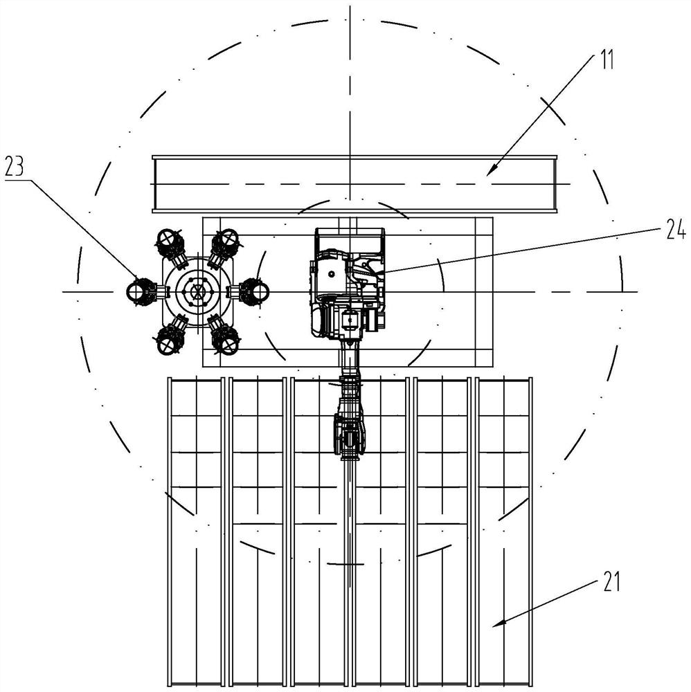 Flexible sorting center for multi-specification unit materials