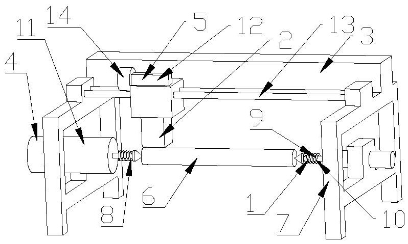 Low-temperature casing pressure device for taking out covered stent