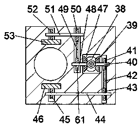 Bridge pier base drilling device