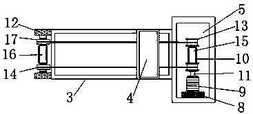 Ancient book image denoising device