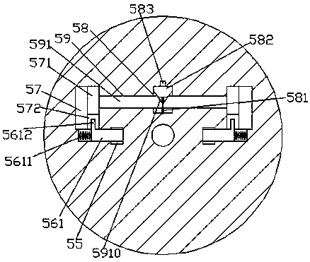 Novel feed feeding device for pig breeding