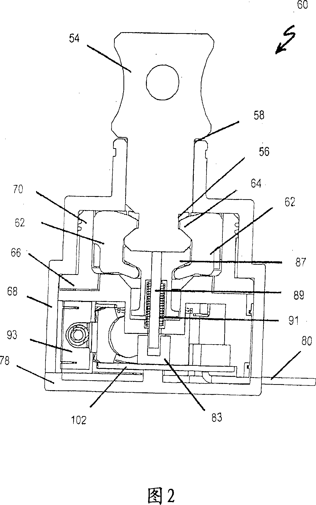 Stud fastener and stabilising device